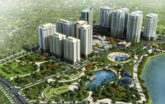 Phối cảnh tổng thể dự án Topaz City quận 8