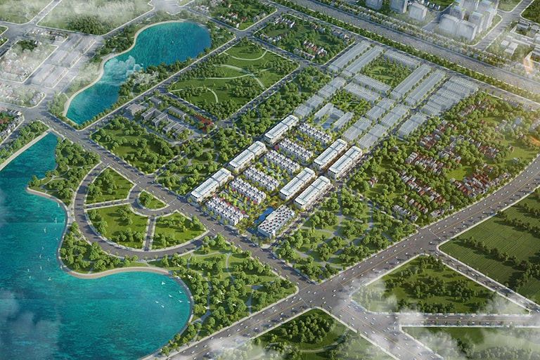 Phối cảnh dự án Highway 5 Residences Gia Lâm