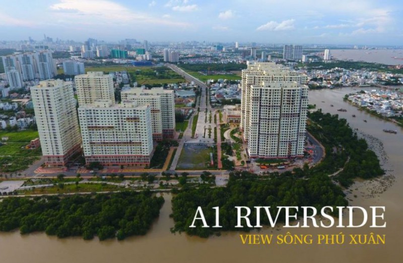 View Sông Phú Xuân tuyệt đẹp từ Căn hộ A1 Riverside