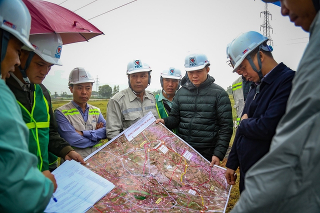 Dự án có tổng diện tích đất chiếm dụng khoảng 1.341 ha, trong đó, TP Hà Nội là 741 ha