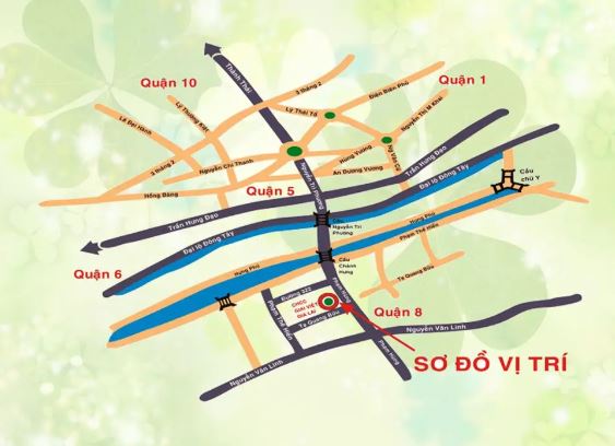  Vị trí chung cư Samland Giai Việt