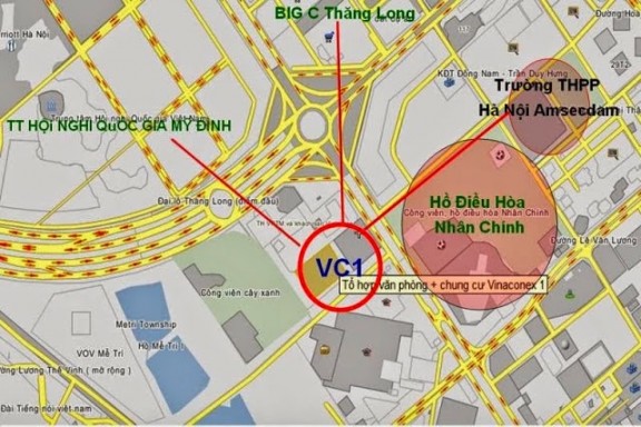 Vị Trí Vàng Chung Cư Vinaconex 1 