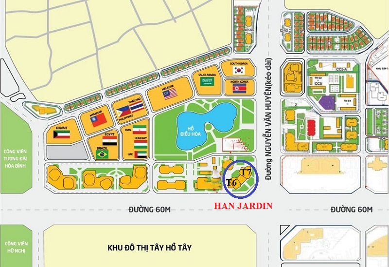 Vị Trí Vàng Chung Cư N01- T6 T7 Ngoại Giao Đoàn