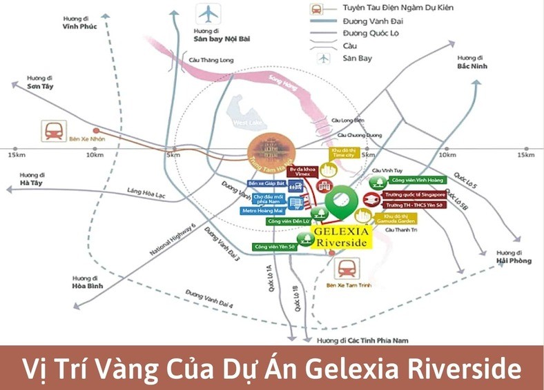  Dự Án Chung Cư Gelexia Riverside