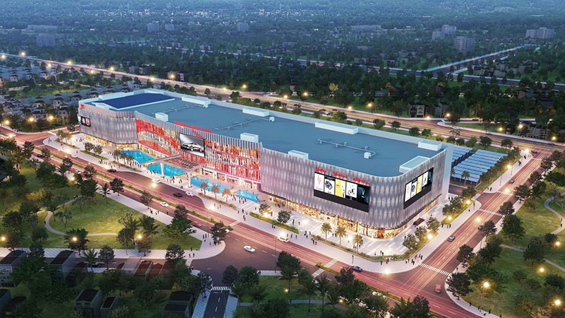  Toàn cảnh trung tâm thương mại Vincom Mega Mall Ocean Park