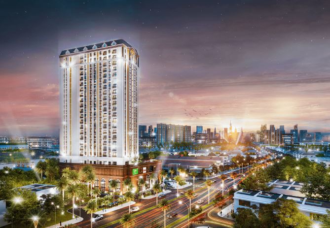 Phối cảnh tổng thể dự án Viva Plaza